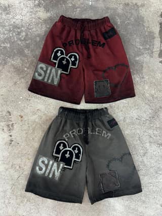 PROBLEMBOY SHORTS RED