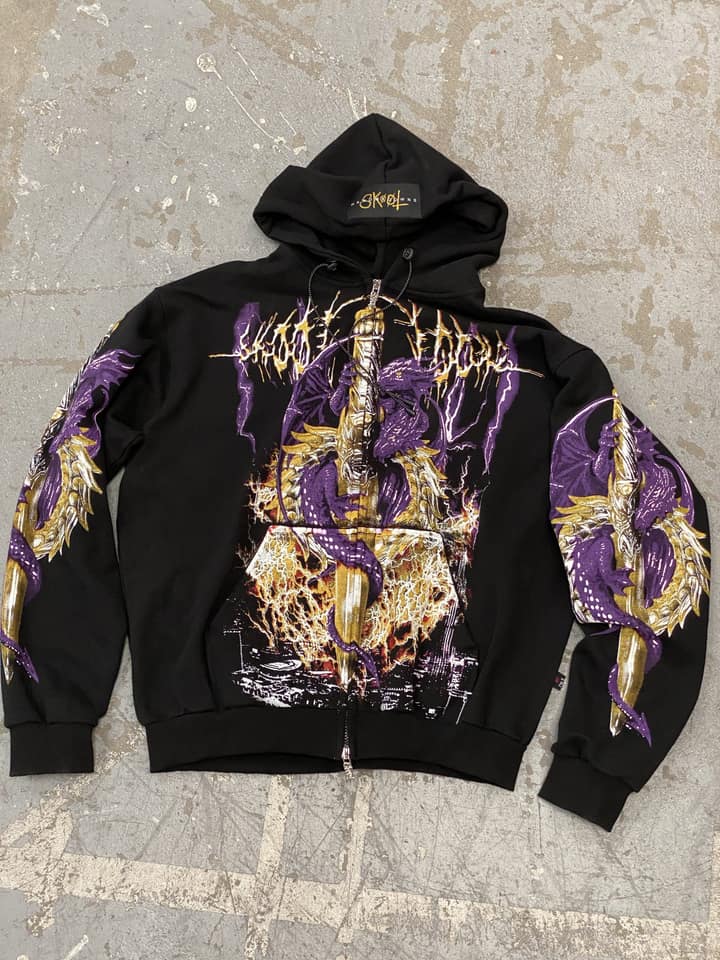 TWIN-DRAGON HOODIE