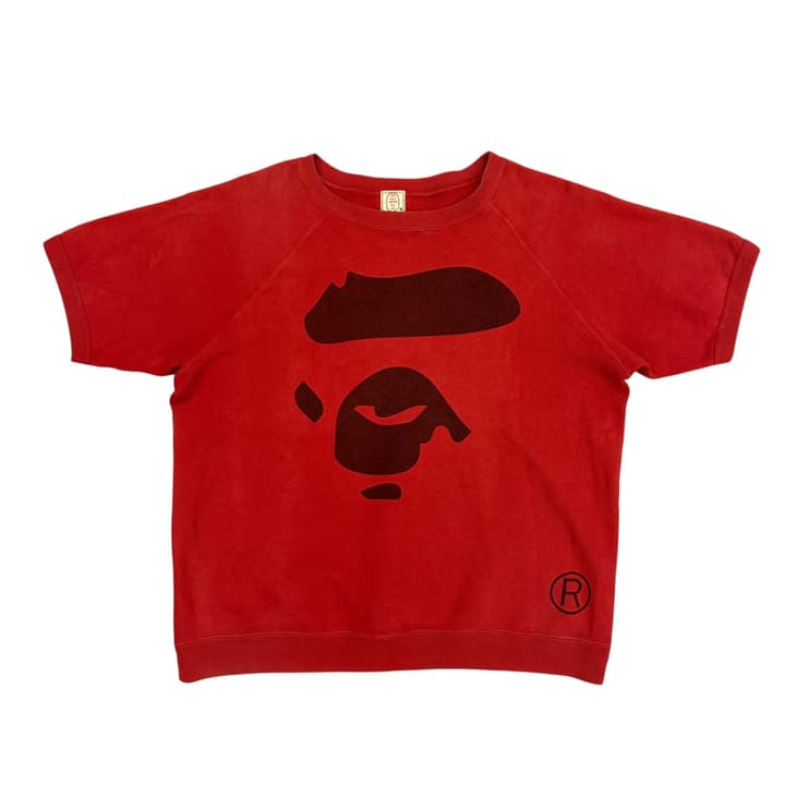 Bape Red Graphic T-Shirt