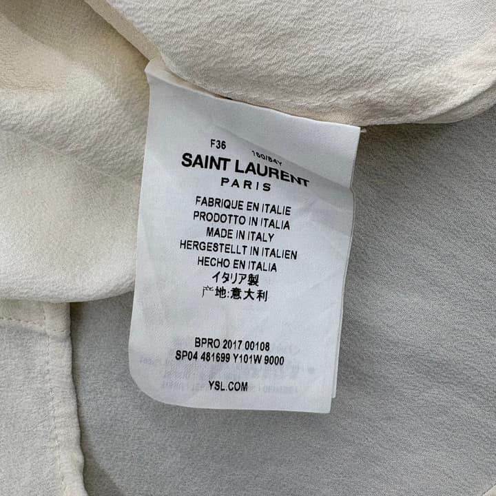Saint Laurent White Shirt