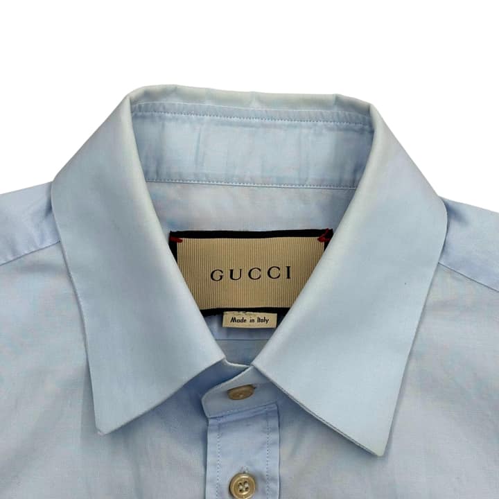 Gucci Light Blue Shirt