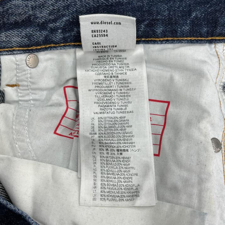DIESEL Blue Denim Jeans