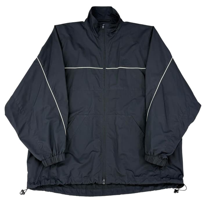 BALENCIAGA Black Windbreaker Jacket