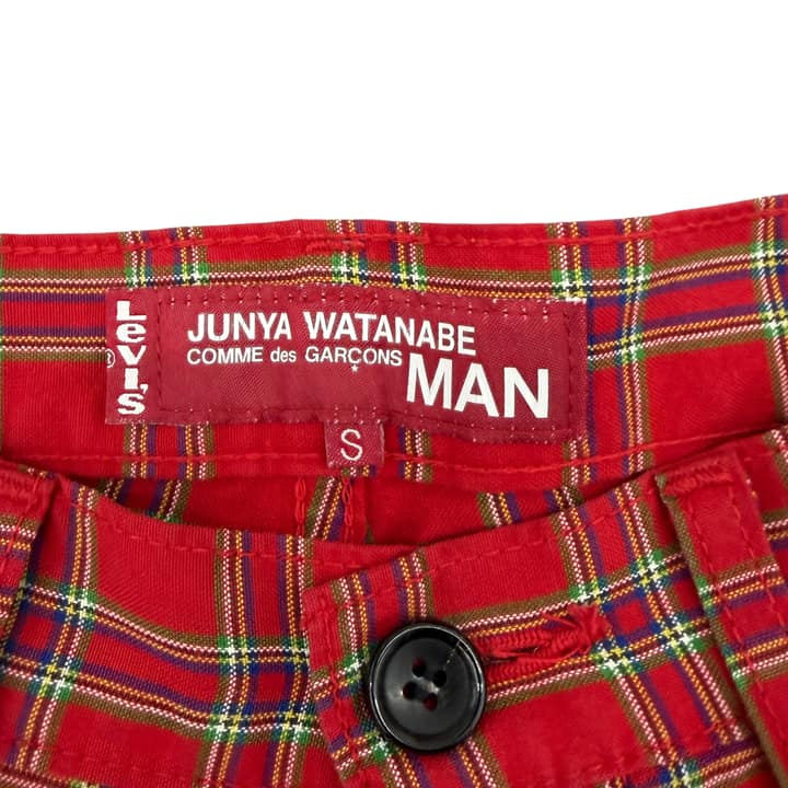 LEVIS X JUNYA WATANABE Plaid Shorts