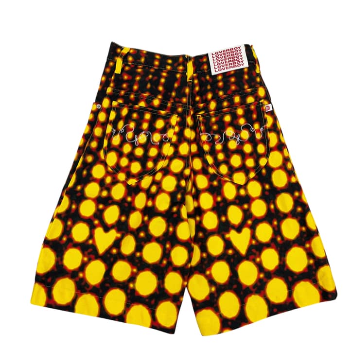 CHARLES JEFFERY LOVERBOY Colorful Patterned Shorts