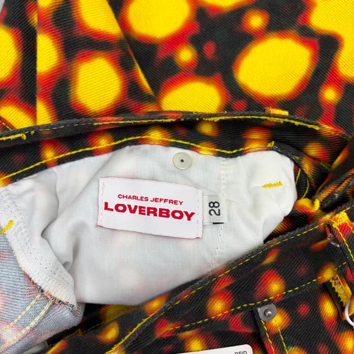 CHARLES JEFFERY LOVERBOY Colorful Patterned Shorts