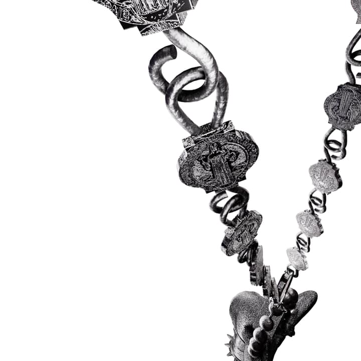 Jane Doe ᛭ Necklace 「Steel」