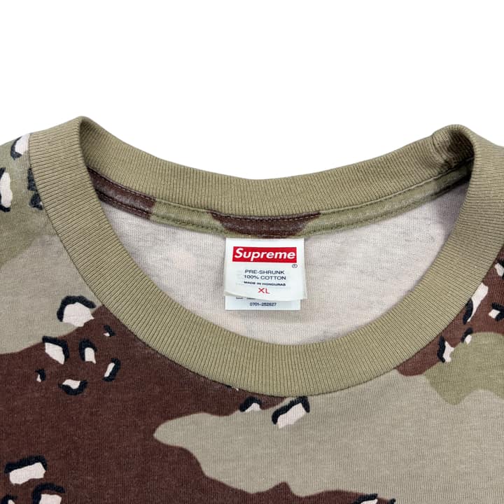 SUPREM Aphex Twin Camo Graphic T-Shirt