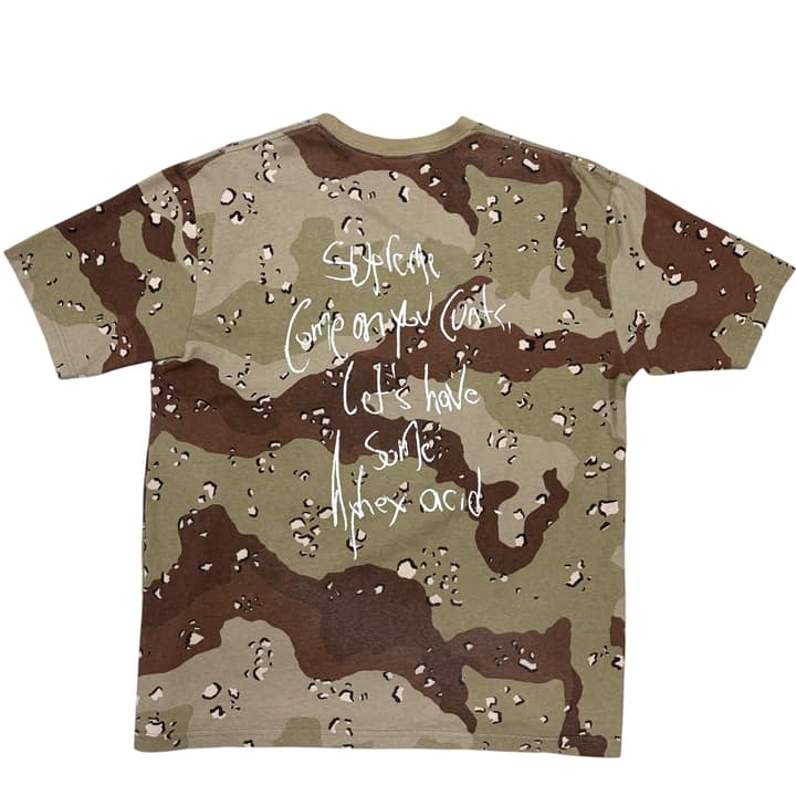 SUPREM Aphex Twin Camo Graphic T-Shirt