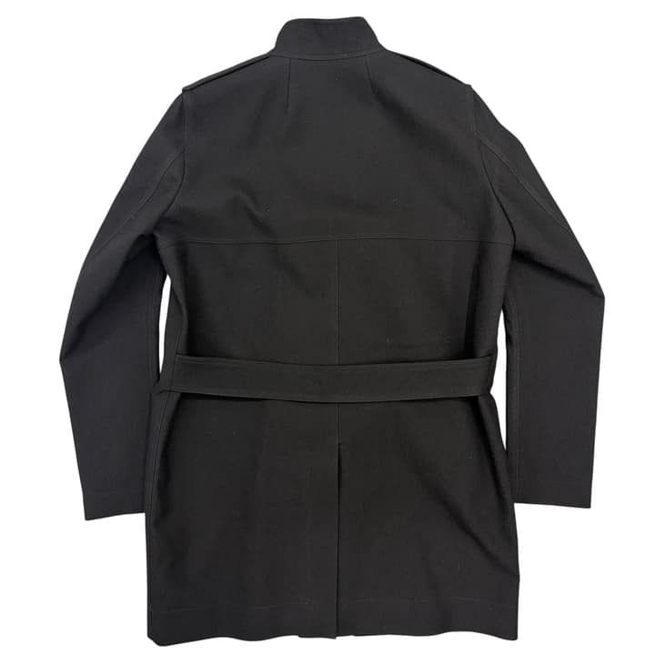 RICK OWENS Black Military Coat