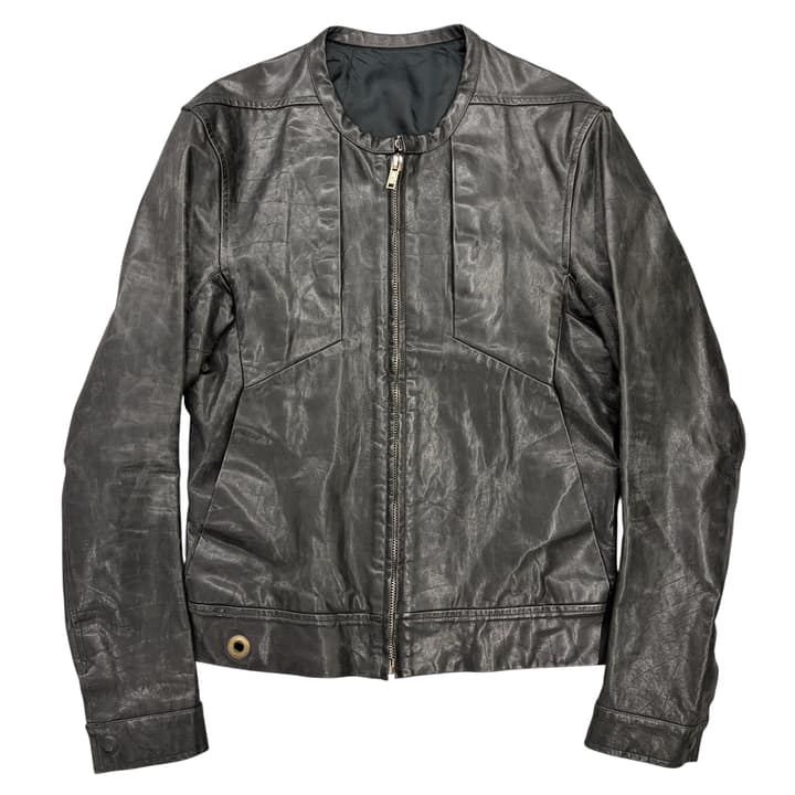 RICK OWENS Leather Jacket
