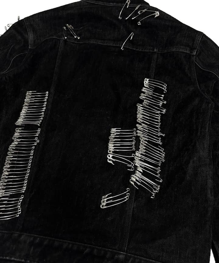 YVES VELVET DENIM JACKET