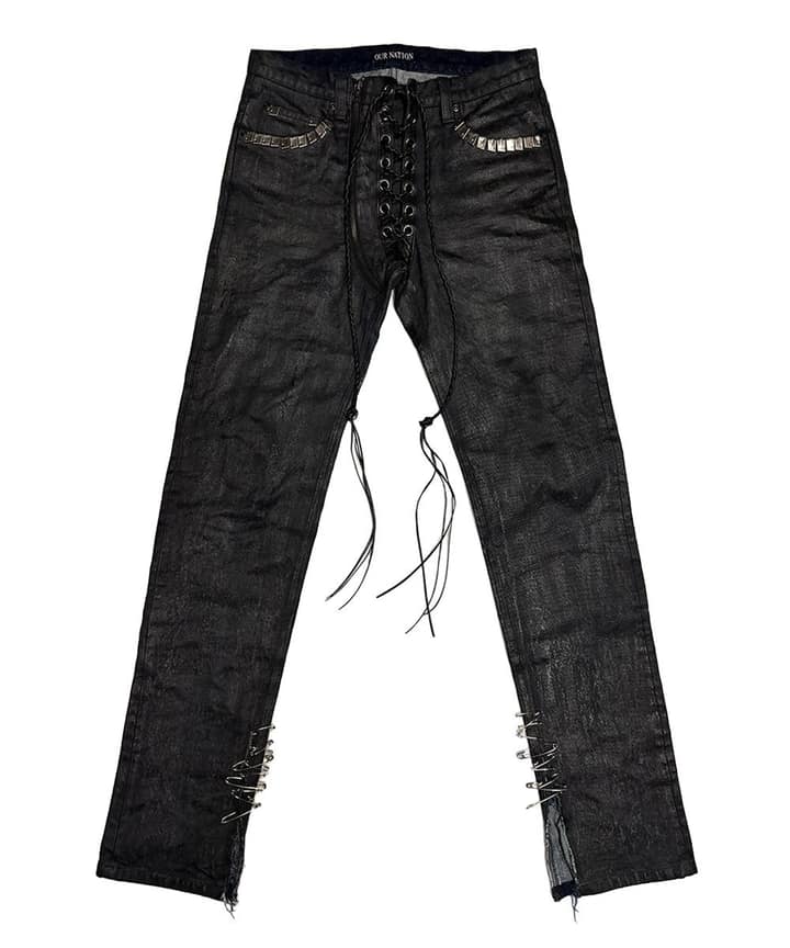 69 COATED JEANS