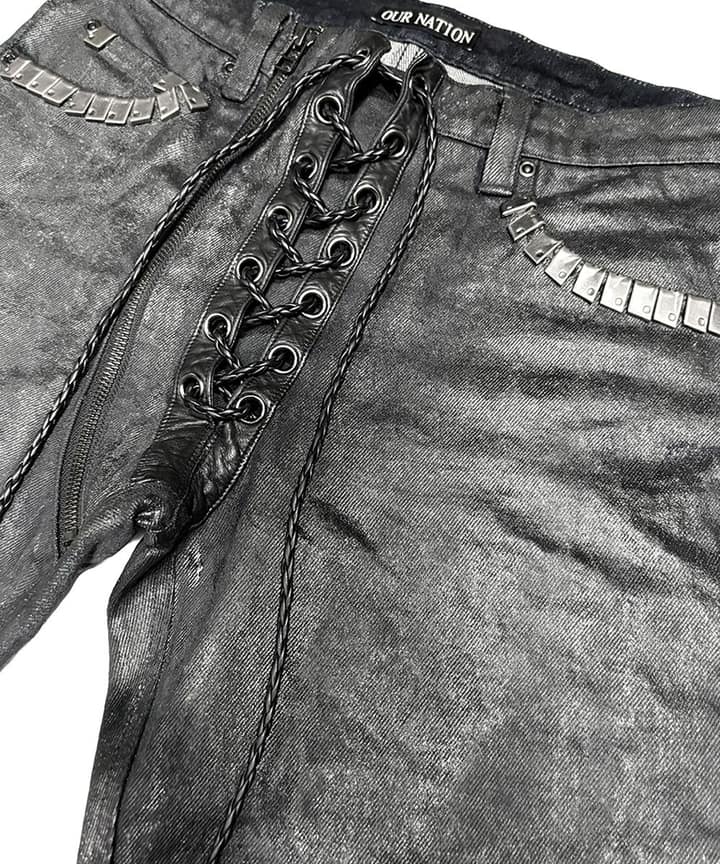 69 COATED JEANS