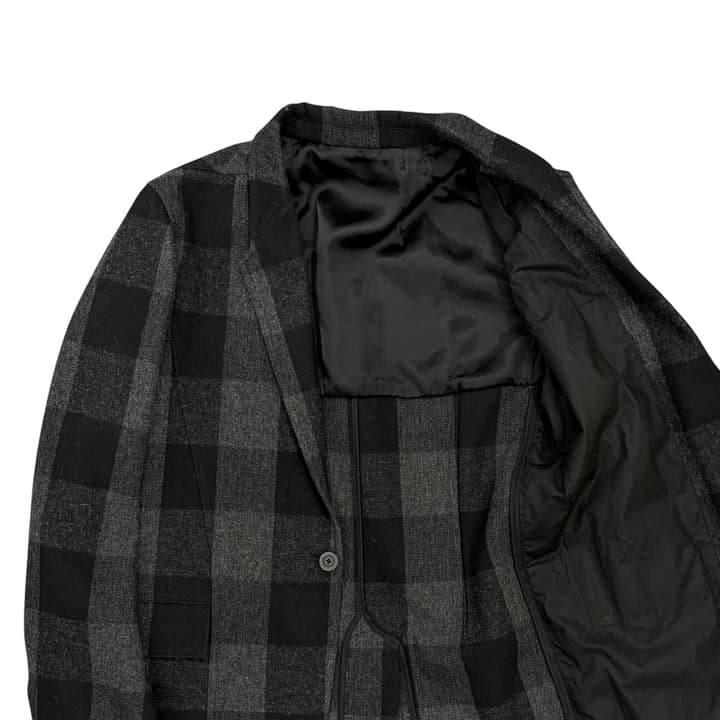 RICK OWENS Plaid Blazer