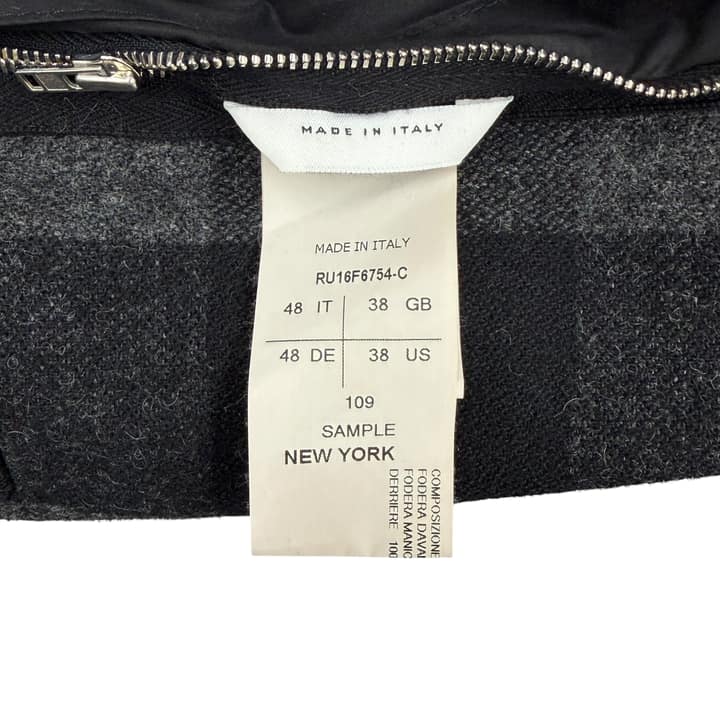 RICK OWENS Plaid Blazer