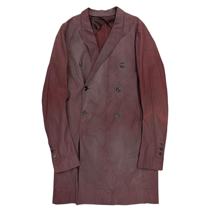 RICK OWENS Double-Breasted Coat