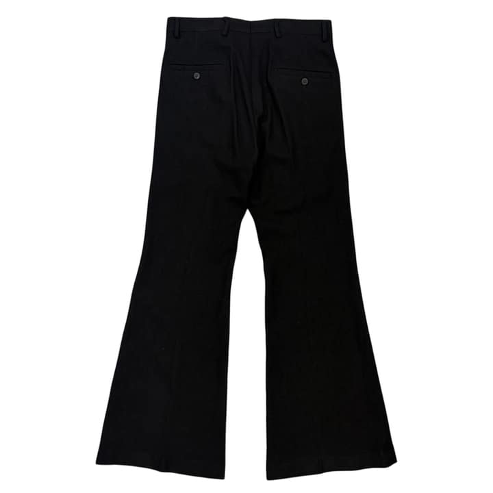 RICK OWENS Flared Black Pants
