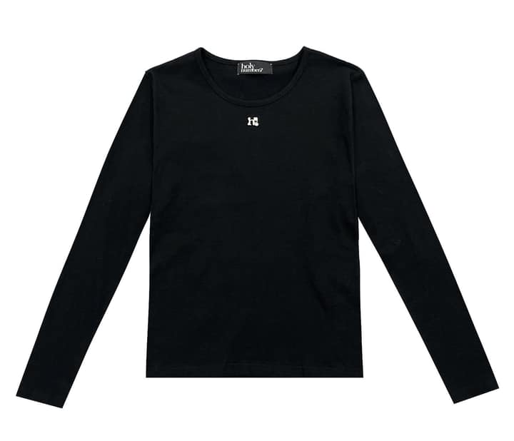 Point Symbol Black Long Sleeve