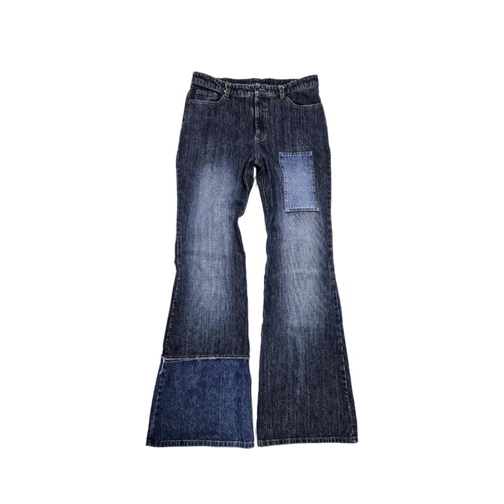 Striped Worker Denim