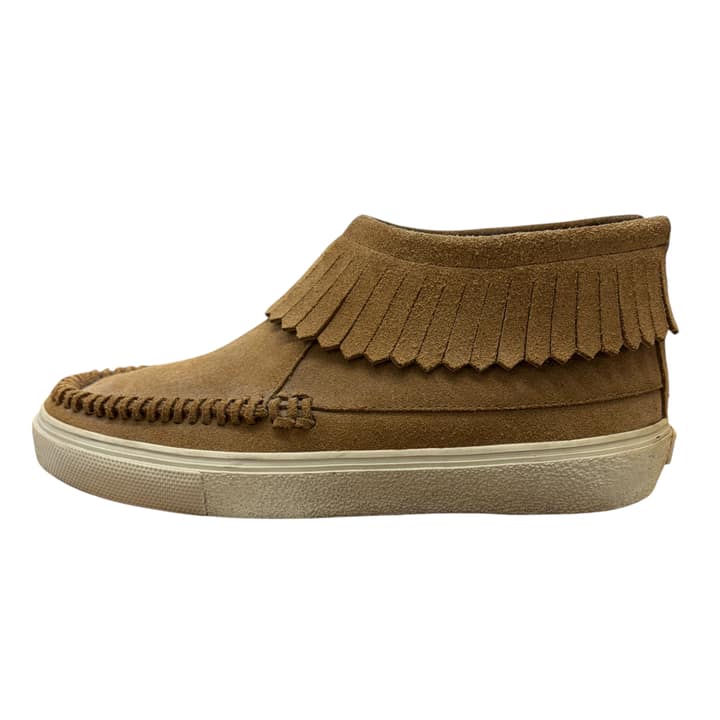 SAINT LAURENT Fringe Suede Sneakers