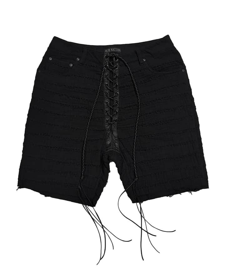 CRUST BAGGY SHORTS_BK