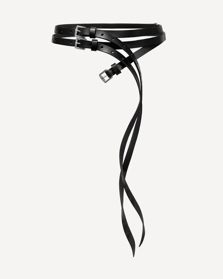 Whipline 3-Buckle Belt