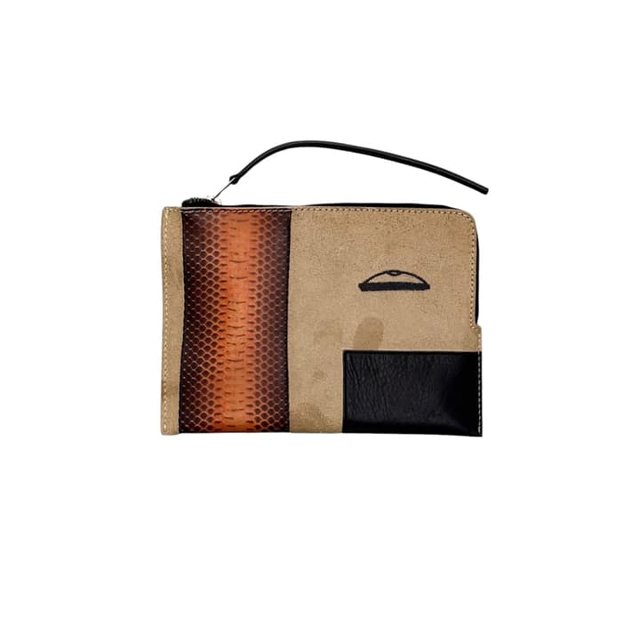 RICK OWENS Leather Pouch