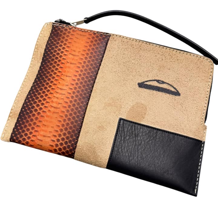 RICK OWENS Leather Pouch