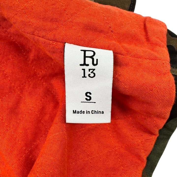 R13 Camo Jacket