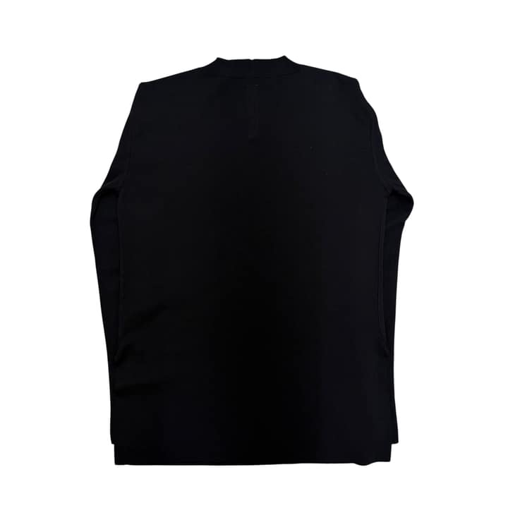 RICK OWENS Black Long Sleeve Shirt