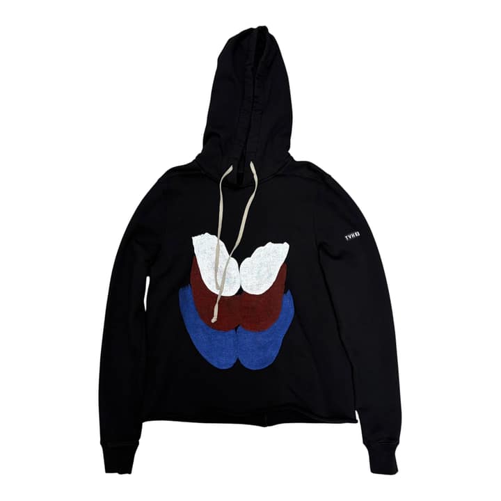 RICK OWENS Graphic Hoodie