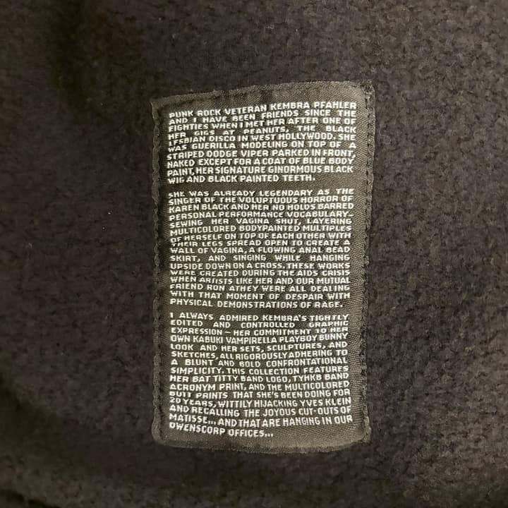 RICK OWENS Graphic Hoodie
