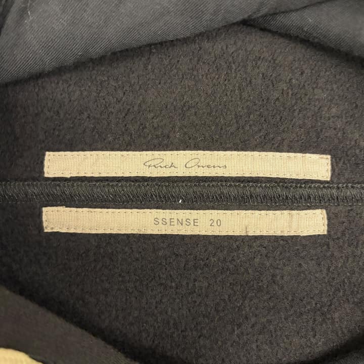RICK OWENS Graphic Hoodie