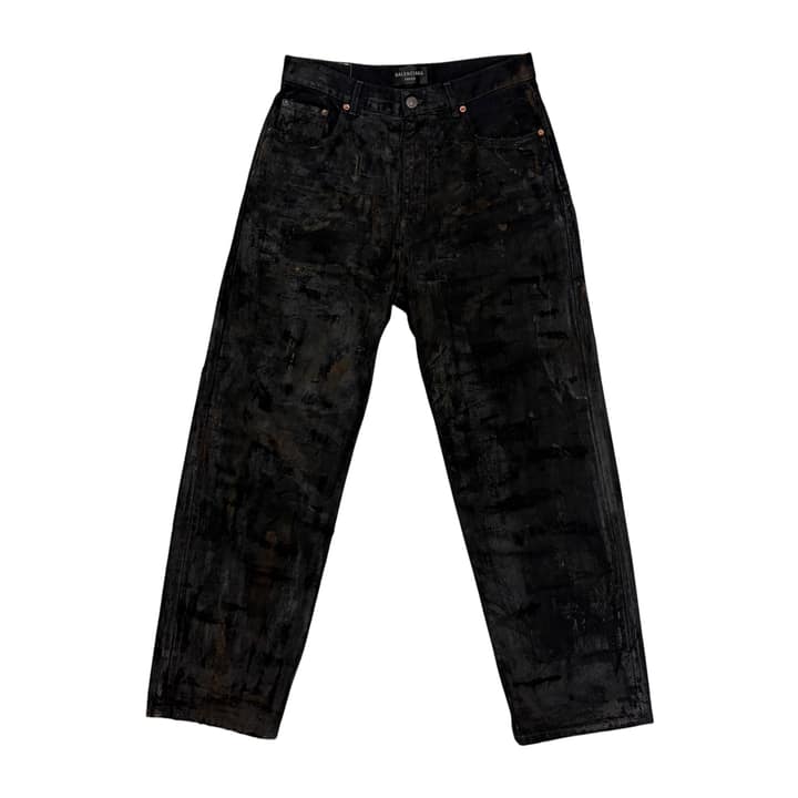 BALENCIAGA Destroyed Jeans