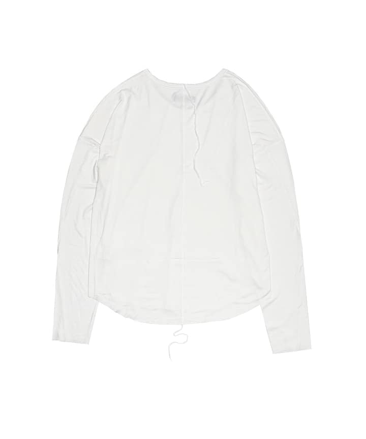 ANTI-CROSS LONG SLEEVE_WH