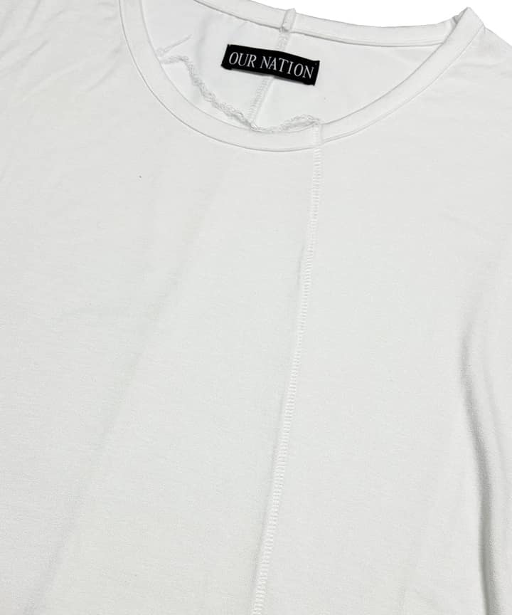 ANTI-CROSS LONG SLEEVE_WH