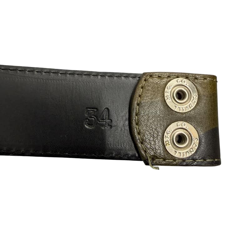 CHROME HEARTS Camo Leather Belt Strap