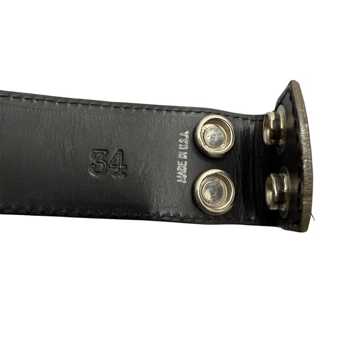 CHROME HEARTS Camo Leather Belt Strap