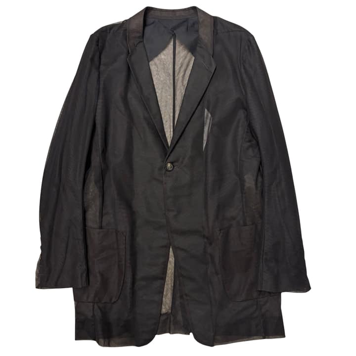 RICK OWENS  mesh blazer