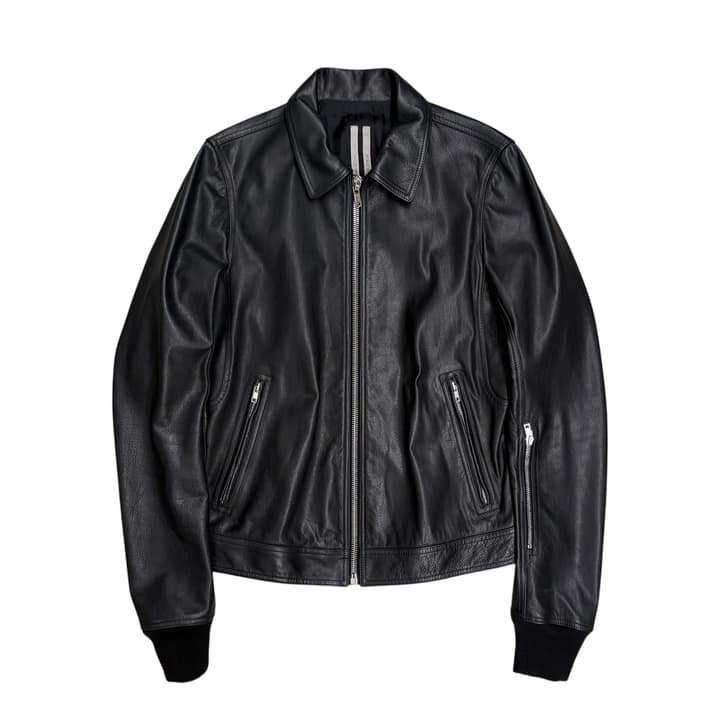 RICK OWENS leather jacket