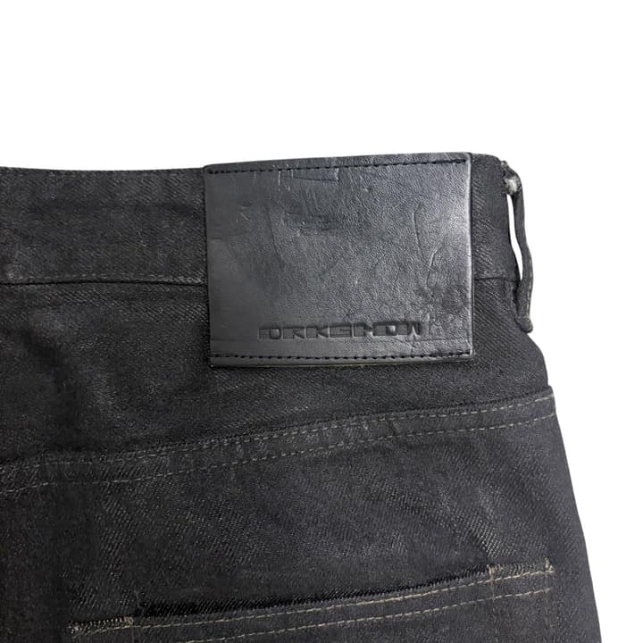 RICK OWENS Black Denim Pants