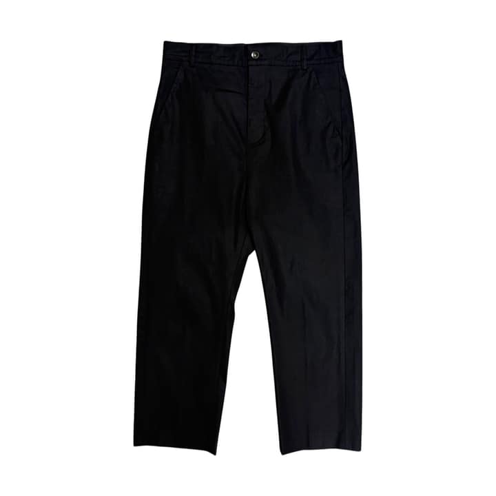 RICK OWENS Button Fly Cotton Pants