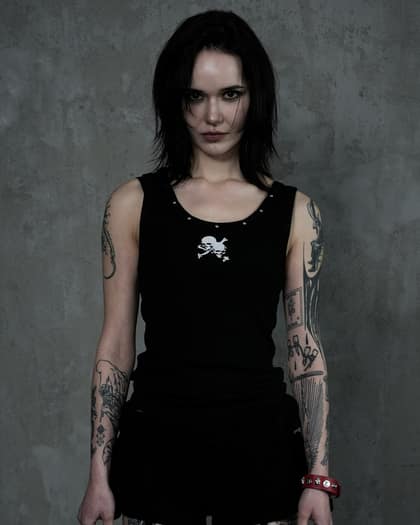Skull Stud Sleveless