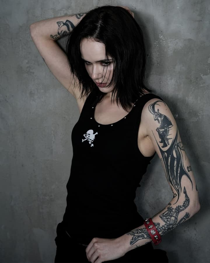 Skull Stud Sleveless
