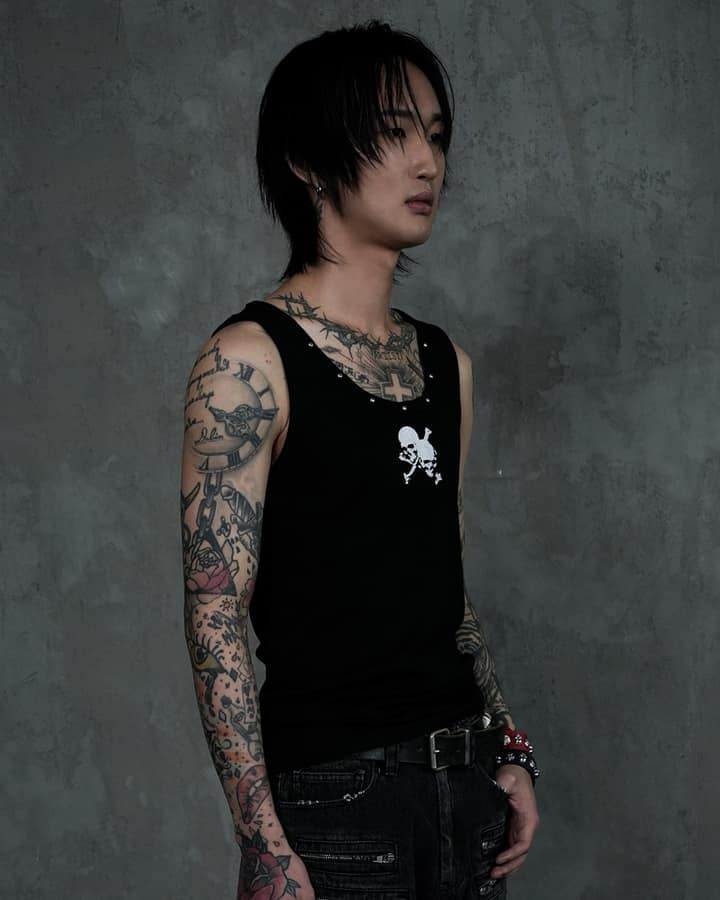 Skull Stud Sleveless