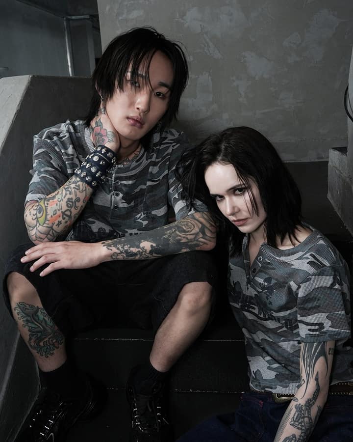 P.S.W CAMO Henleyneck