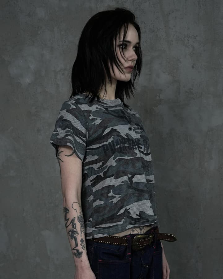 P.S.W CAMO Henleyneck