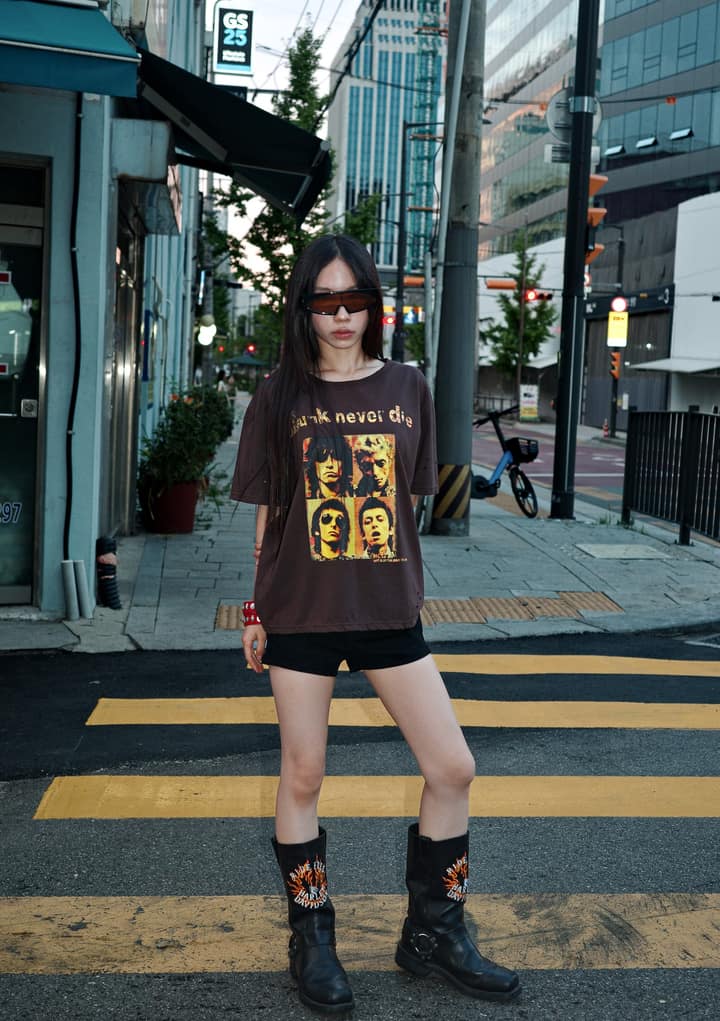 World Tour Tee (Brown)