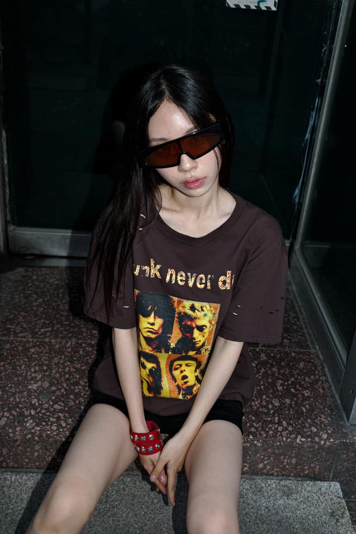 World Tour Tee (Brown)
